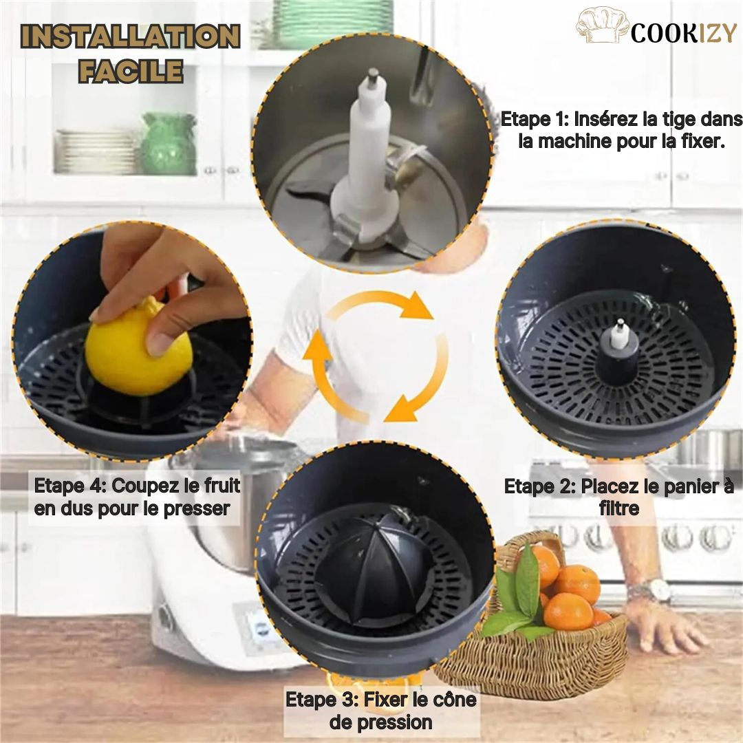 ThermoJuice Ultra™ | Presse-Agrumes pour Thermomix