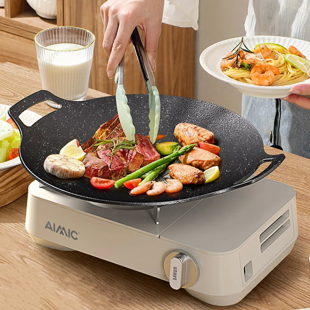 Poêle Grill Coréenne Pro (+3 Accessoires Offerts)